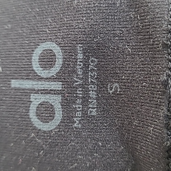 Aloe Yoga Black Moto Leggings Womens Size Small - Picture 7 of 7